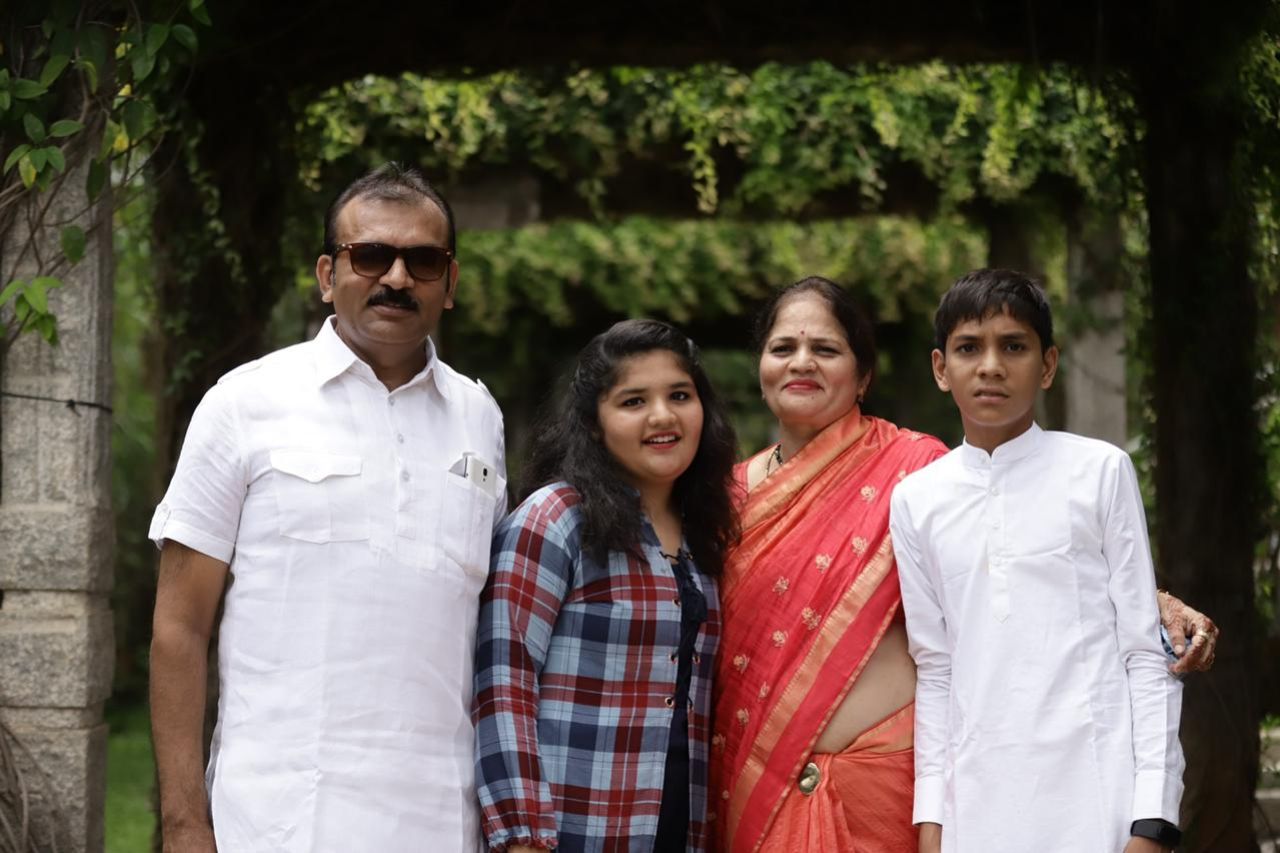 Bade papa and Badi Mummy